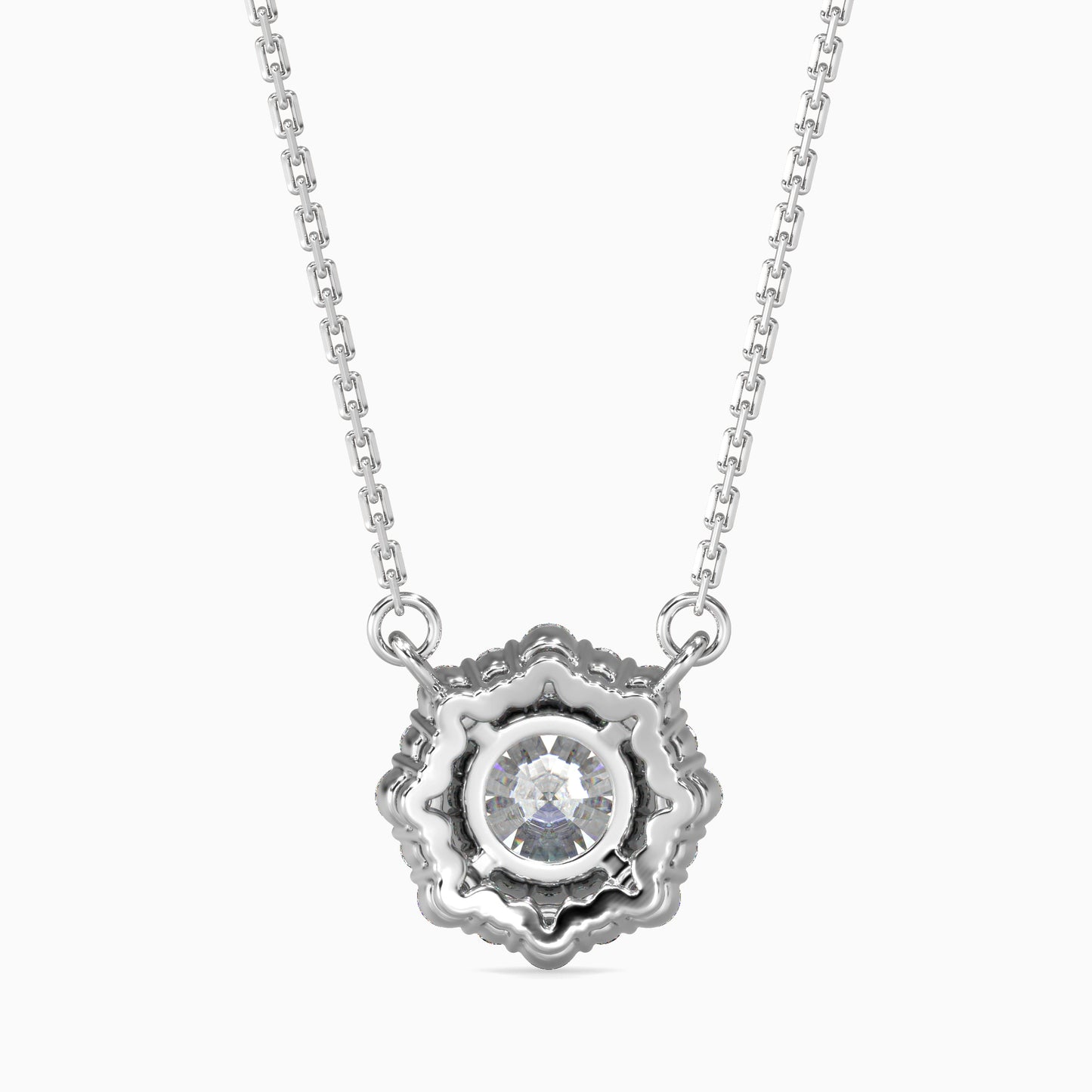 Gaston Diamond Solitaire Pendant