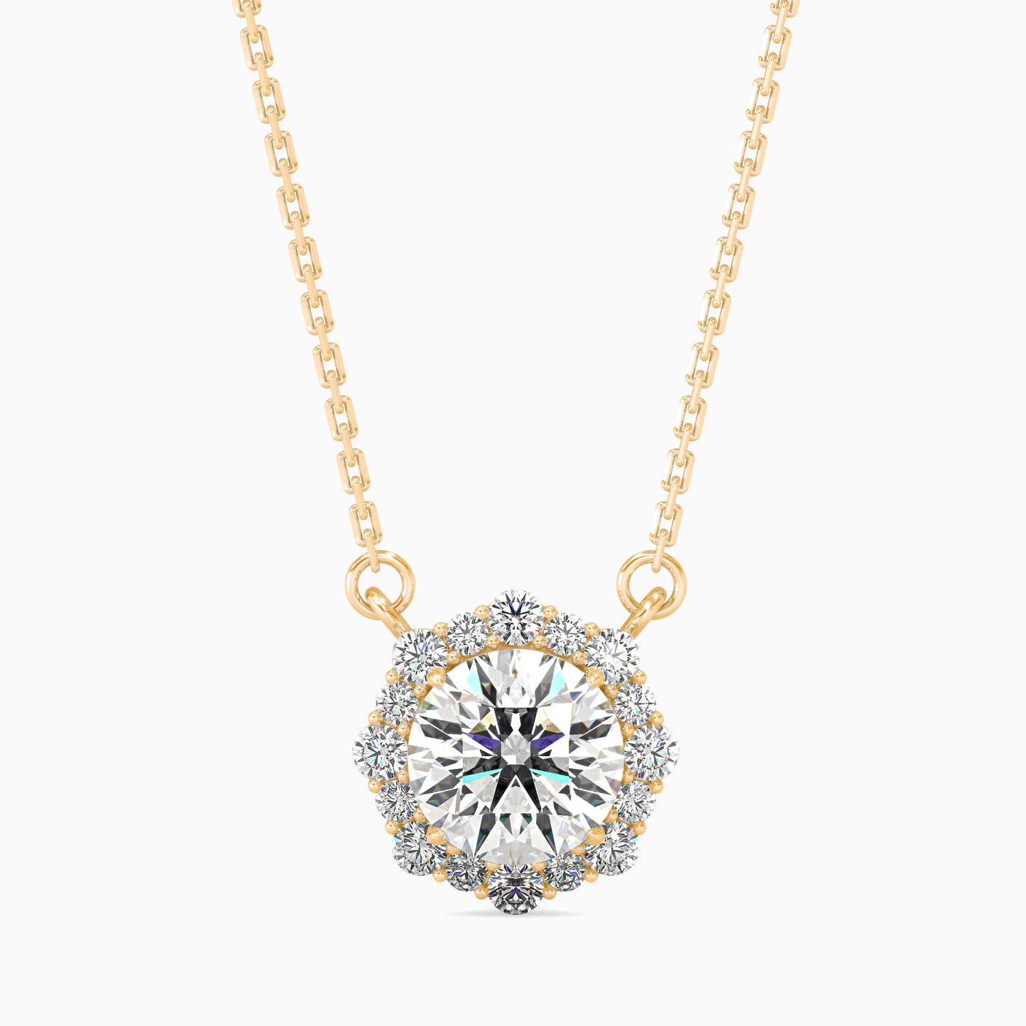 Gaston Diamond Solitaire Pendant