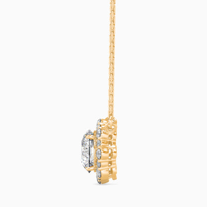 Gaston Diamond Solitaire Pendant