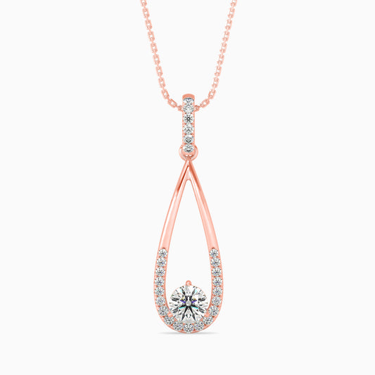 Scuttle Diamond Solitaire Pendant