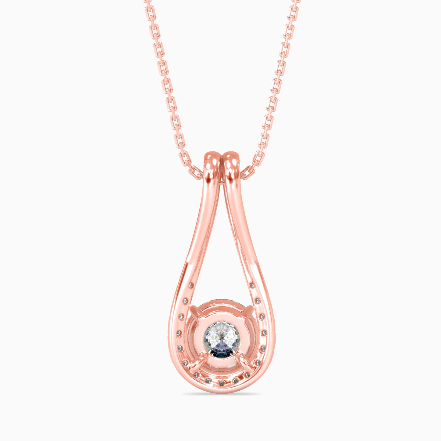 Giselle Solitaire Diamond Pendant