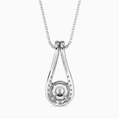 Giselle Solitaire Diamond Pendant