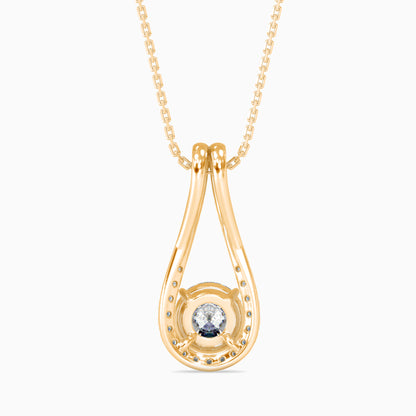 Giselle Solitaire Diamond Pendant