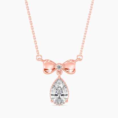 Attina Solitaire Diamond Pendant