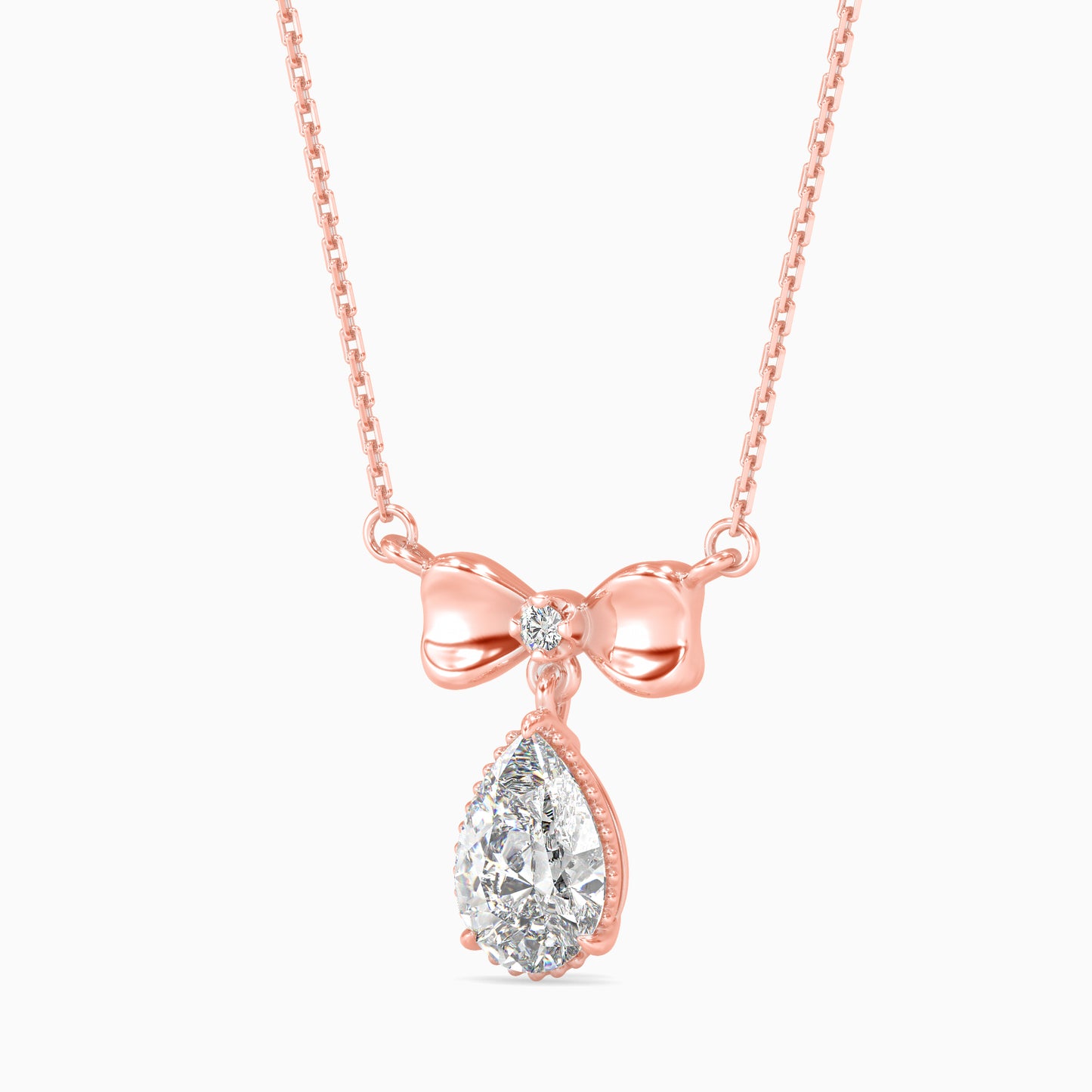 Attina Solitaire Diamond Pendant