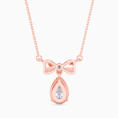 Attina Solitaire Diamond Pendant