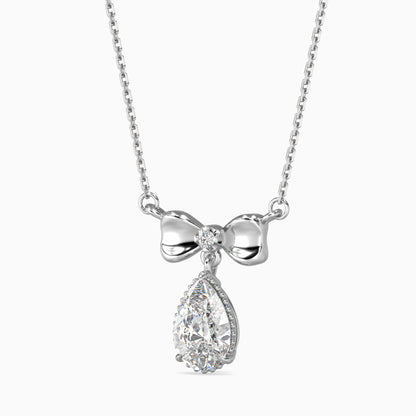 Attina Solitaire Diamond Pendant