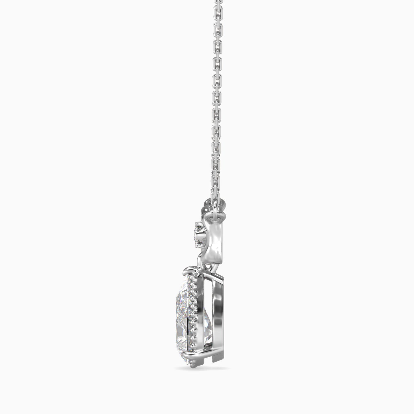 Attina Solitaire Diamond Pendant