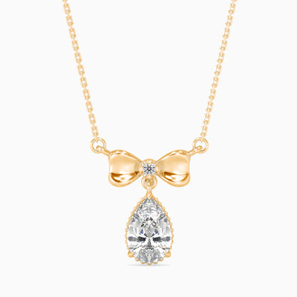 Attina Solitaire Diamond Pendant