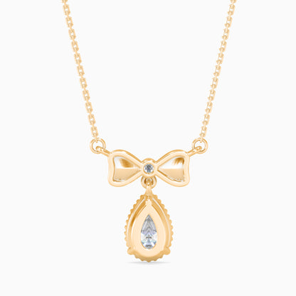 Attina Solitaire Diamond Pendant