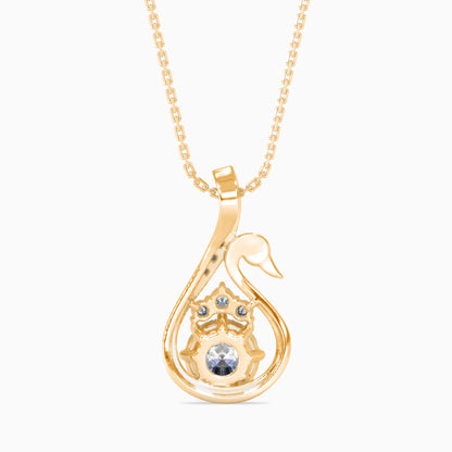 Carlota Diamond Solitaire Pendant