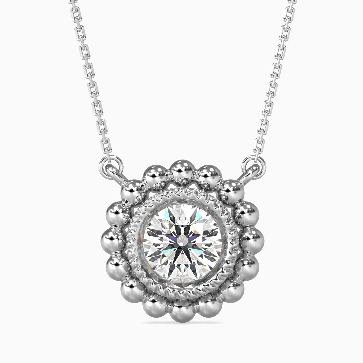 Soliste Diamond Solitaire Pendant