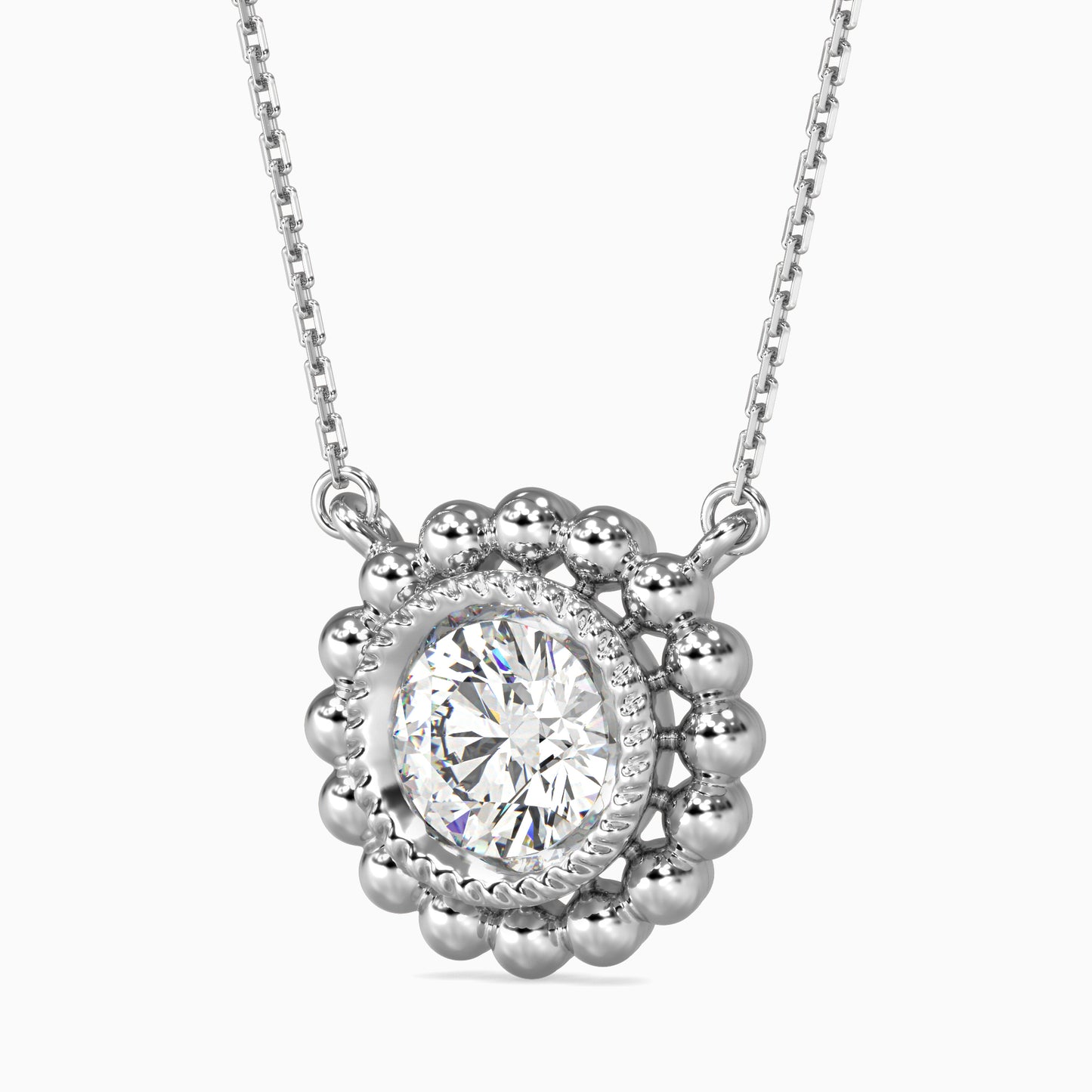 Soliste Diamond Solitaire Pendant