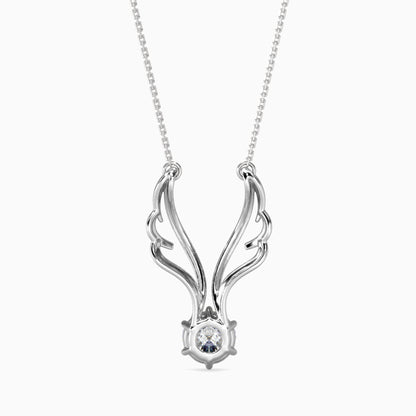 Orville Diamond Solitaire Pendant