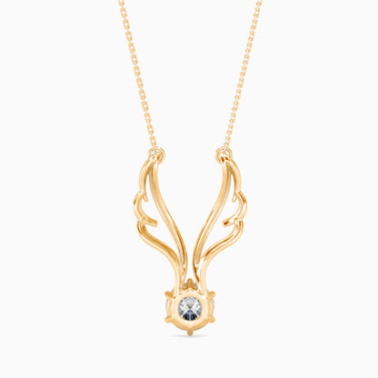 Orville Diamond Solitaire Pendant