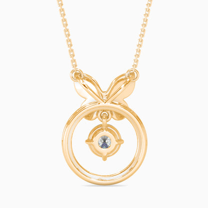 Arikara Solitaire Diamond Pendant