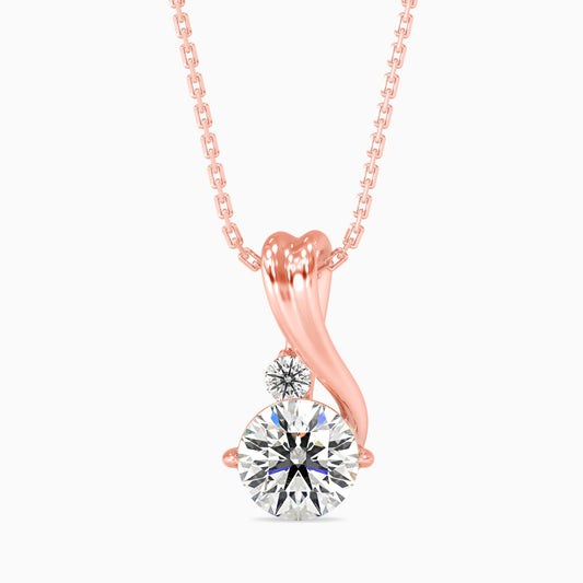 Piec Diamond Solitaire Pendant