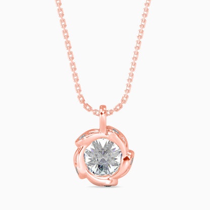 Marella Solitaire Diamond Pendant