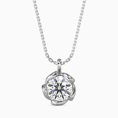 Marella Solitaire Diamond Pendant