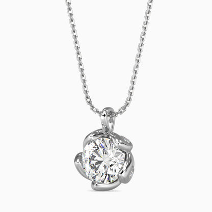 Marella Solitaire Diamond Pendant