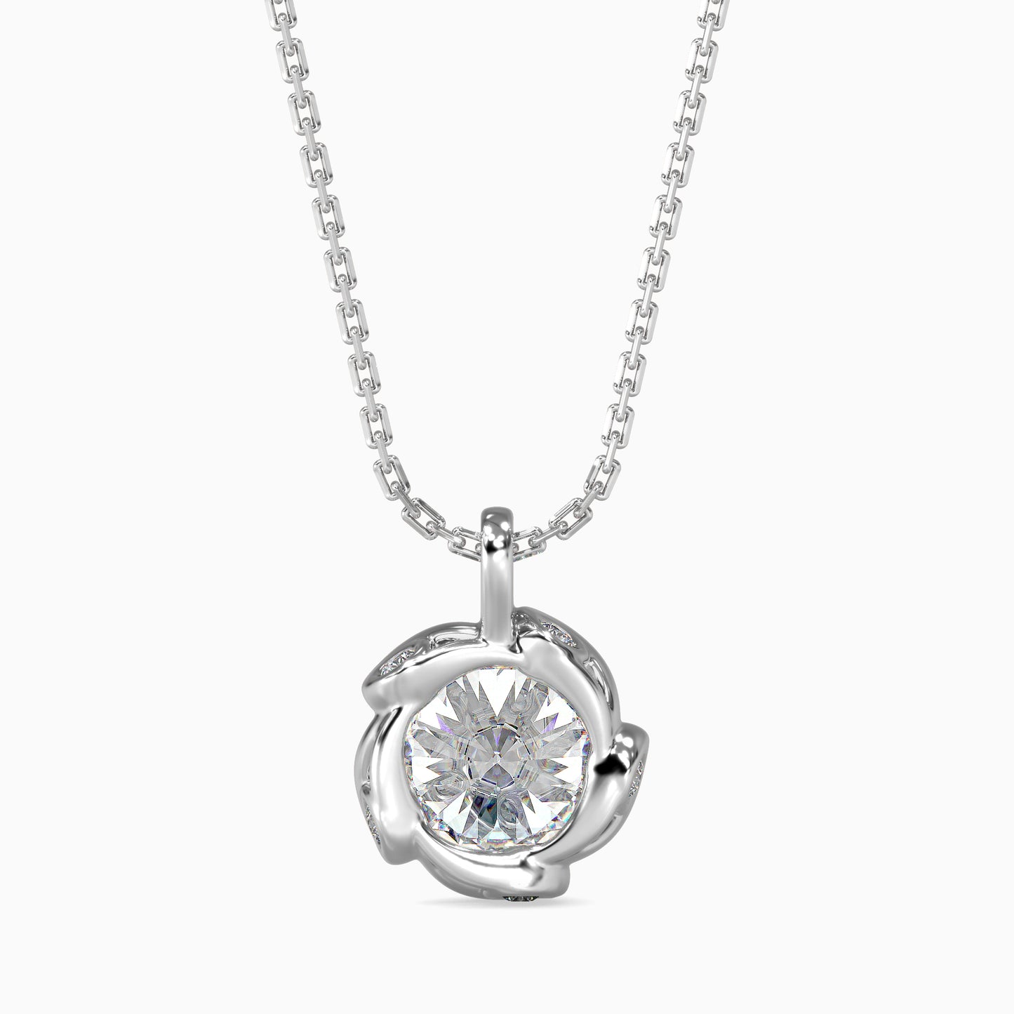 Marella Solitaire Diamond Pendant