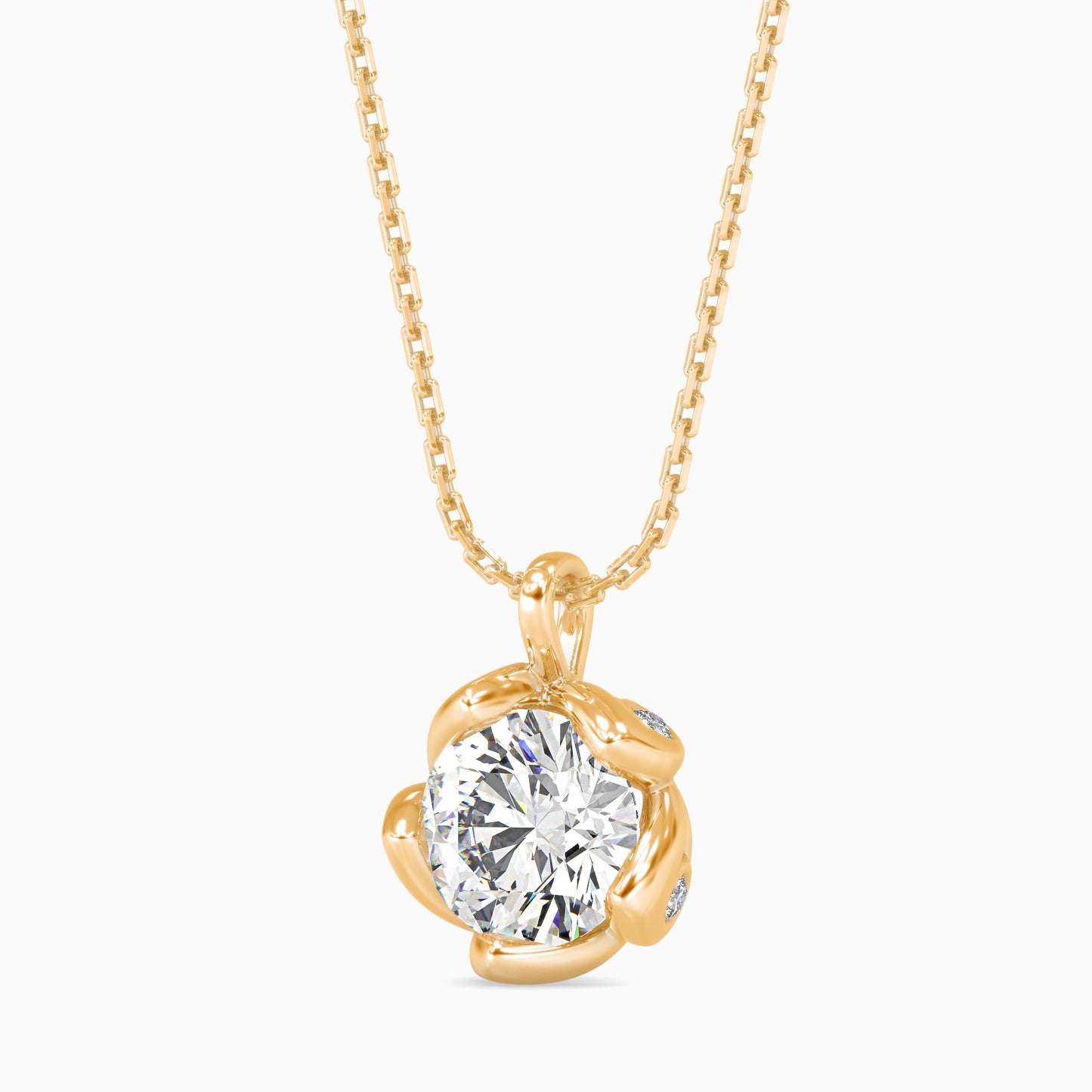 Marella Solitaire Diamond Pendant