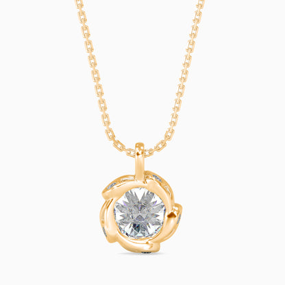 Marella Solitaire Diamond Pendant