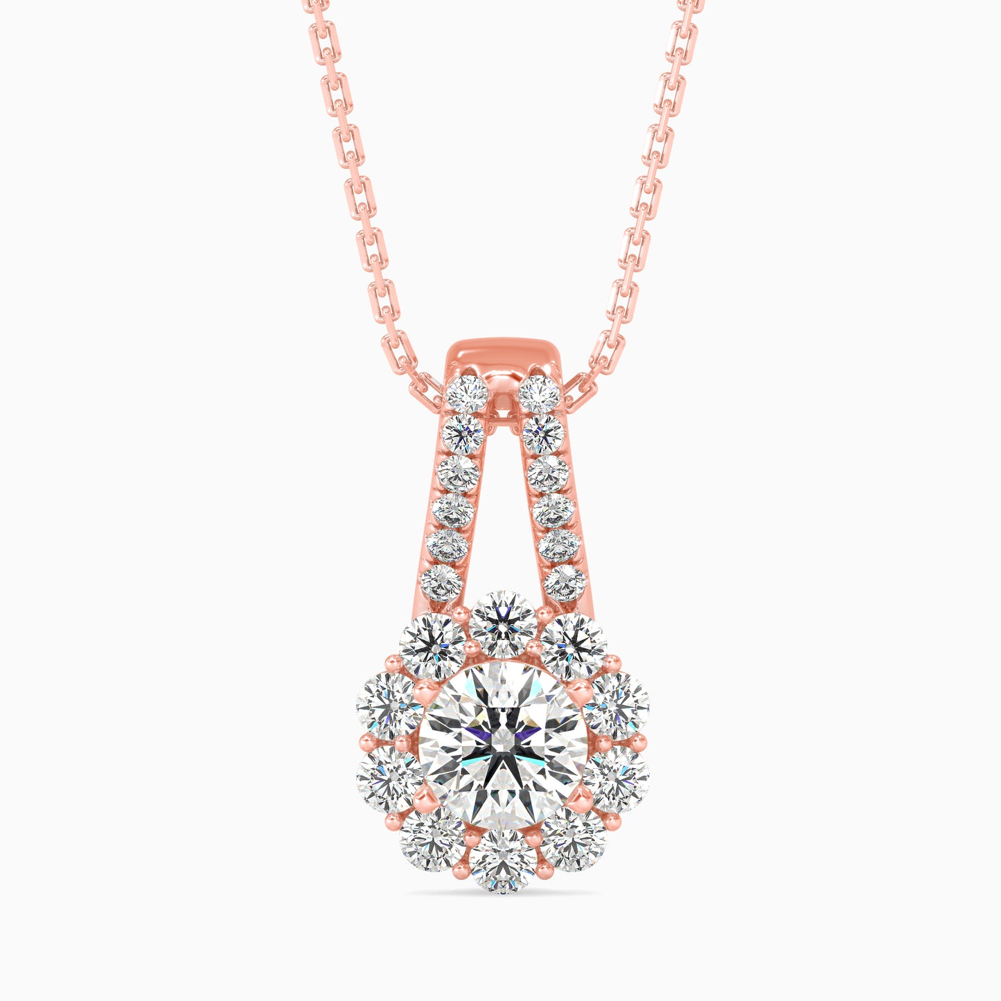 Nestor Diamond Solitaire Pendant