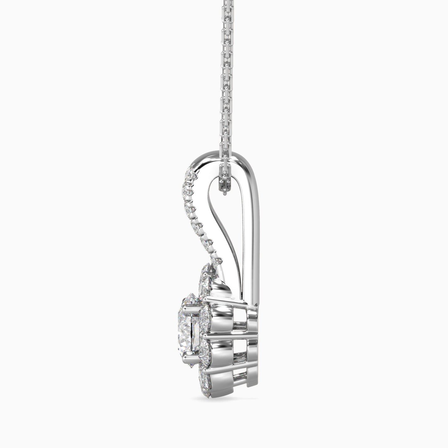 Nestor Diamond Solitaire Pendant