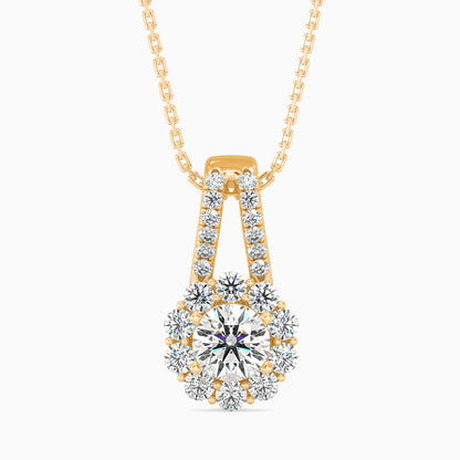 Nestor Diamond Solitaire Pendant