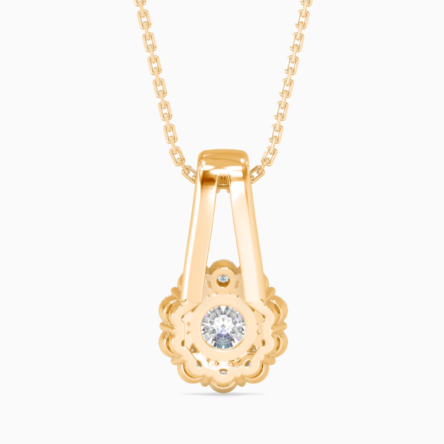 Nestor Diamond Solitaire Pendant