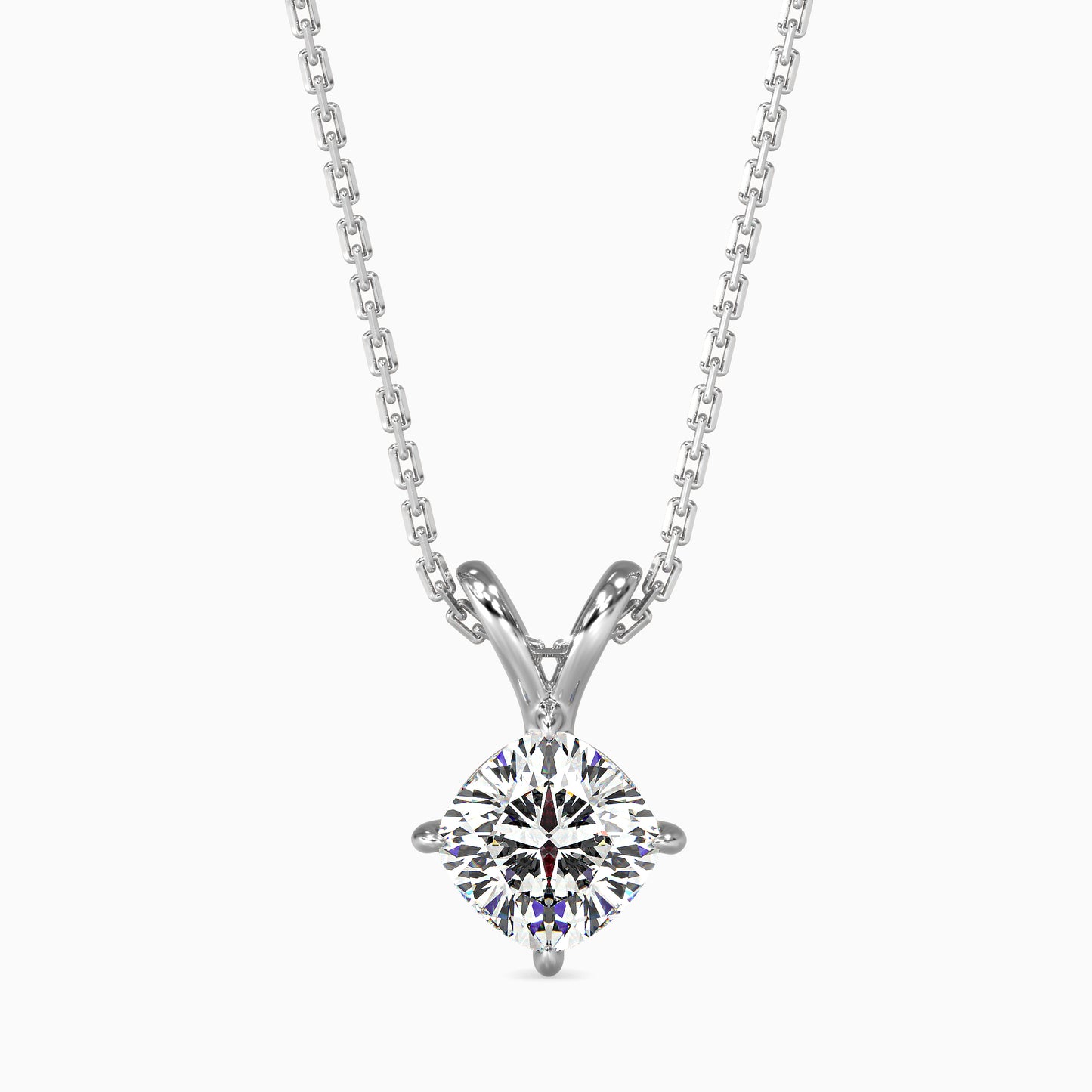 Shimmering Moondrops Diamond Pendant