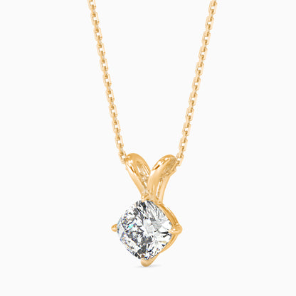 Shimmering Moondrops Diamond Pendant