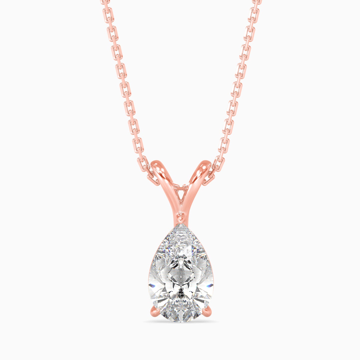 Dazzling Drops Solitaire Pendant