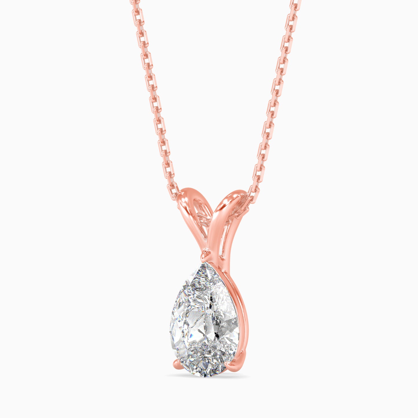 Dazzling Drops Solitaire Pendant