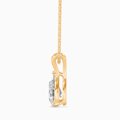 Dazzling Drops Solitaire Pendant