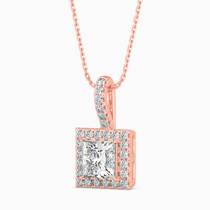 Sparkling Spheres Solitaire Pendant