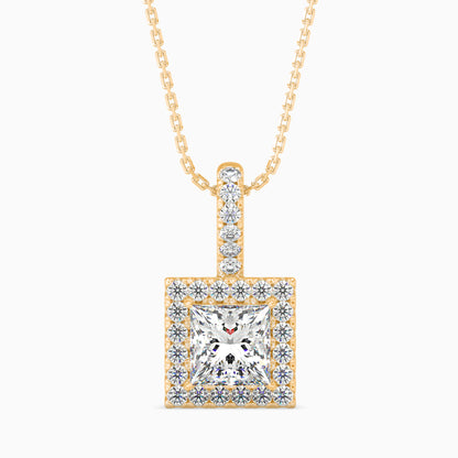 Sparkling Spheres Solitaire Pendant