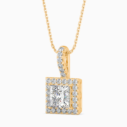 Sparkling Spheres Solitaire Pendant