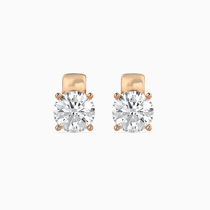 Flit Diamond Solitaire Earring