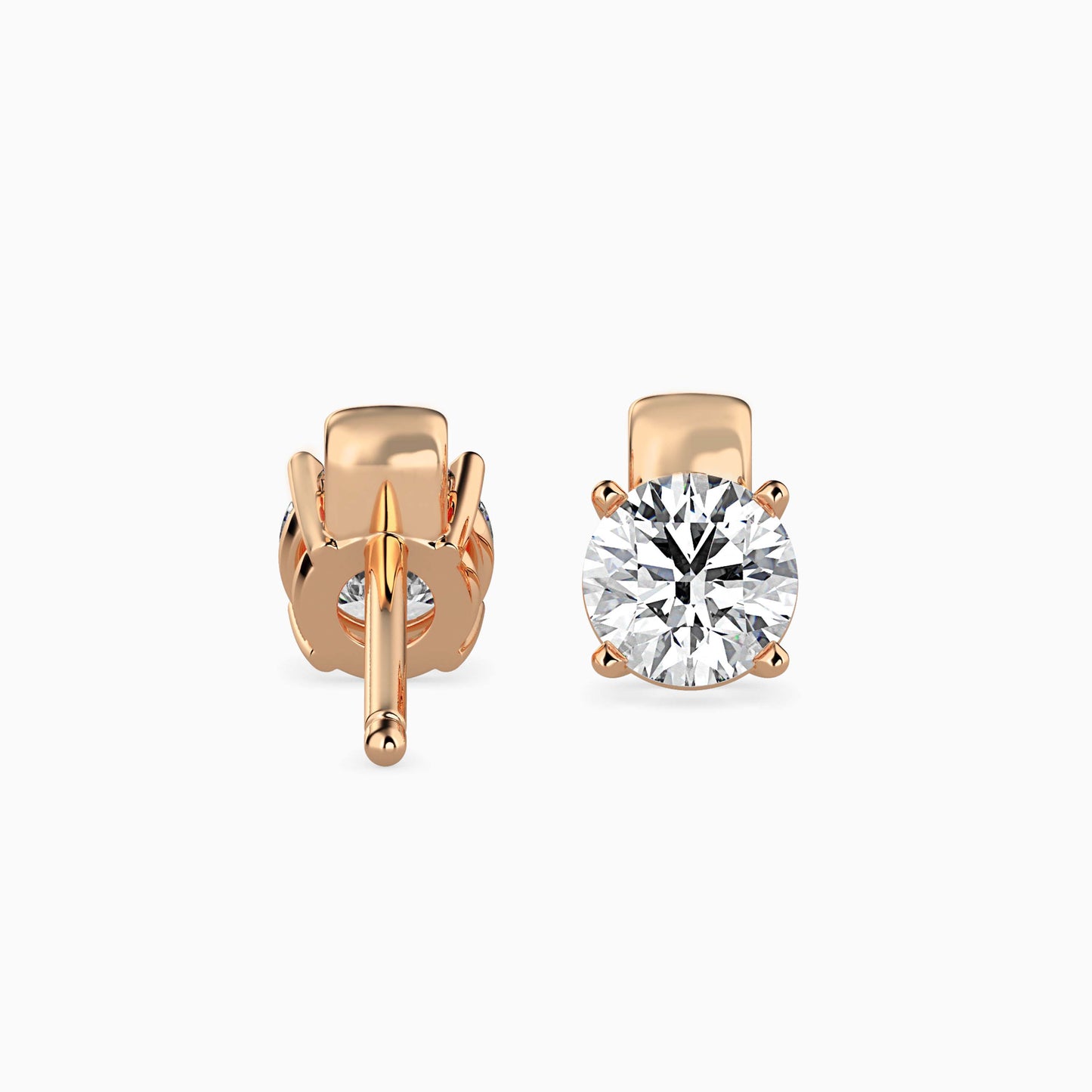 Flit Diamond Solitaire Earring