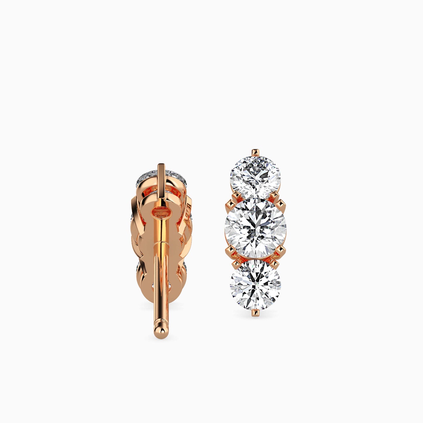 Martina Diamond Solitaire Earring