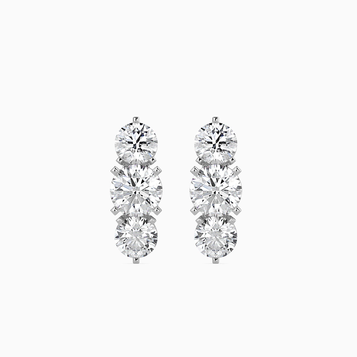 Martina Diamond Solitaire Earring