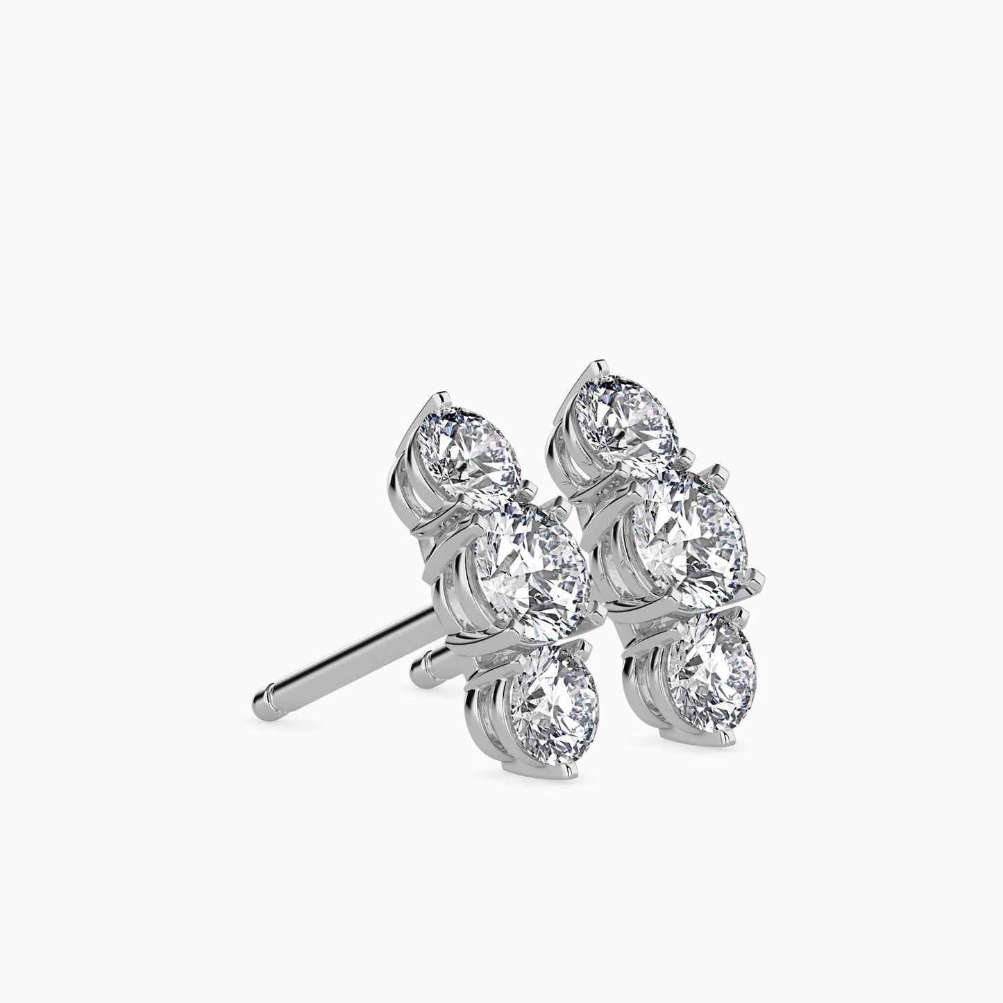 Martina Diamond Solitaire Earring