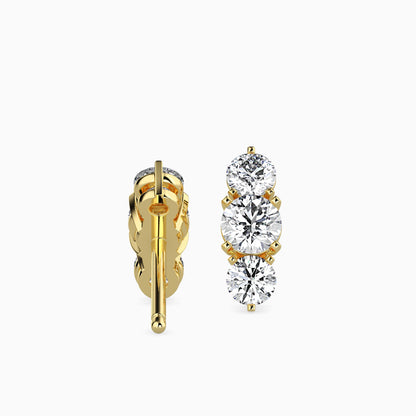 Martina Diamond Solitaire Earring