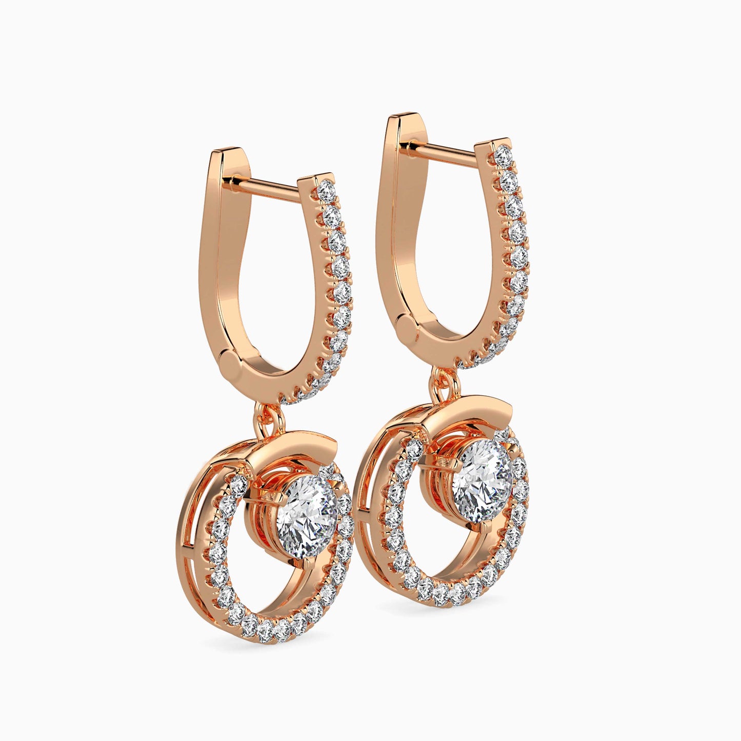 Clio Diamond Solitaire Earring