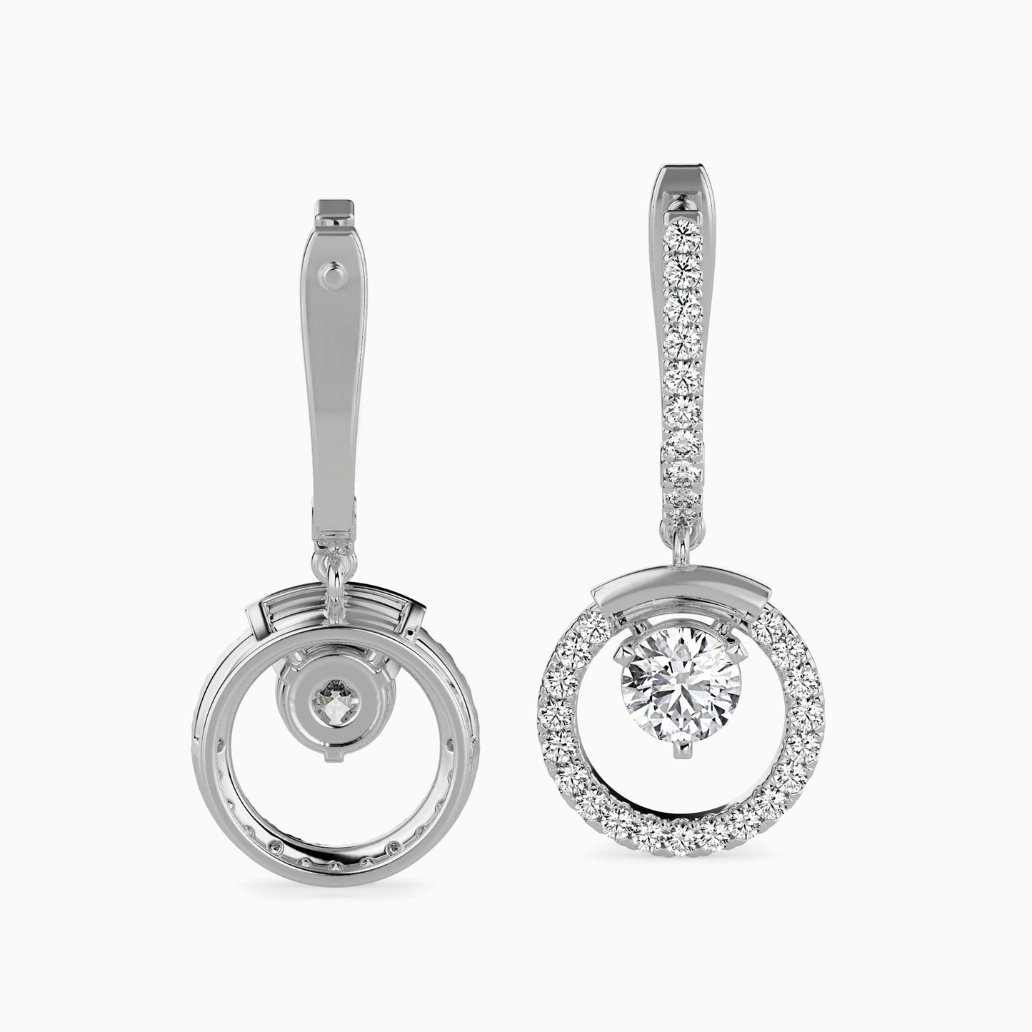 Clio Diamond Solitaire Earring