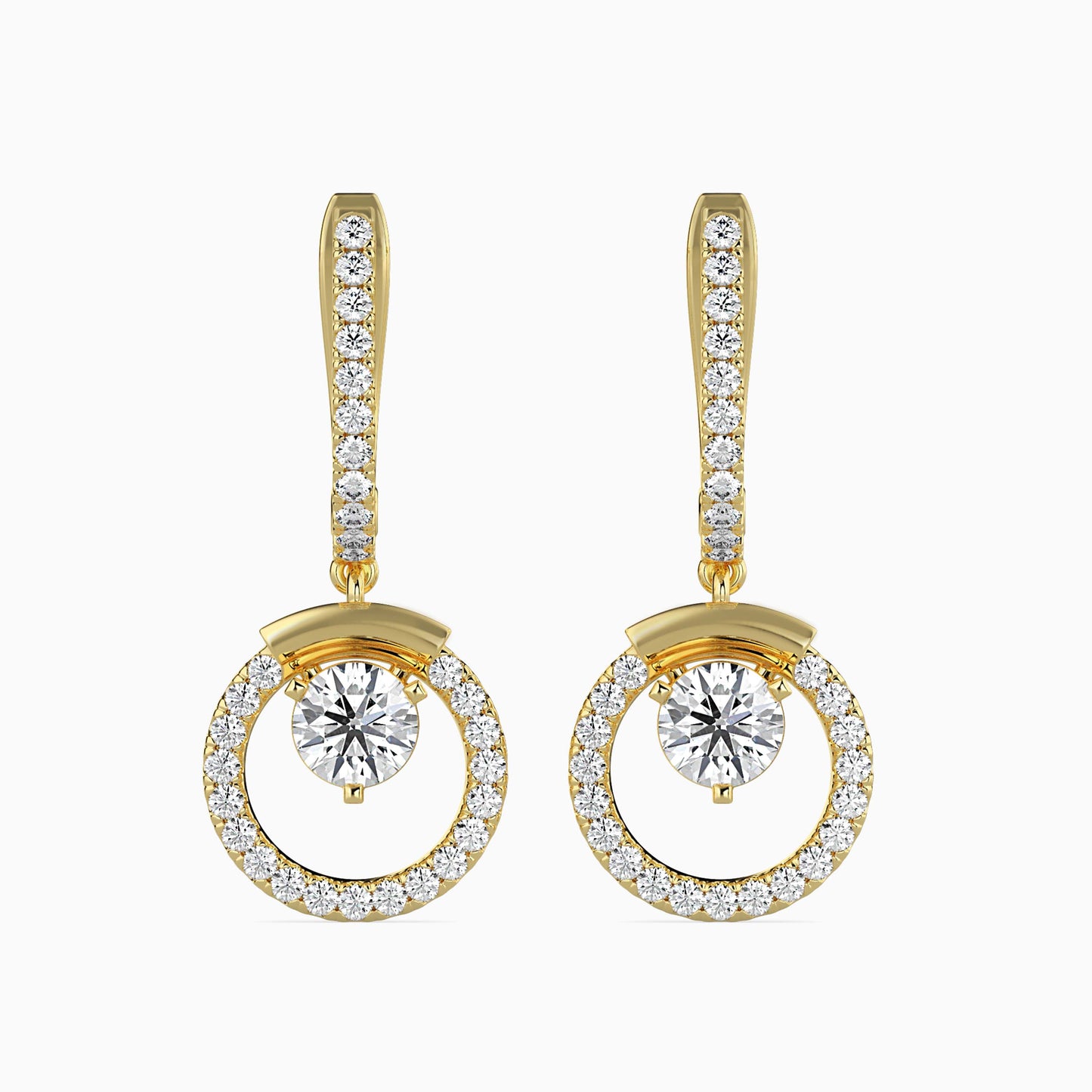 Clio Diamond Solitaire Earring