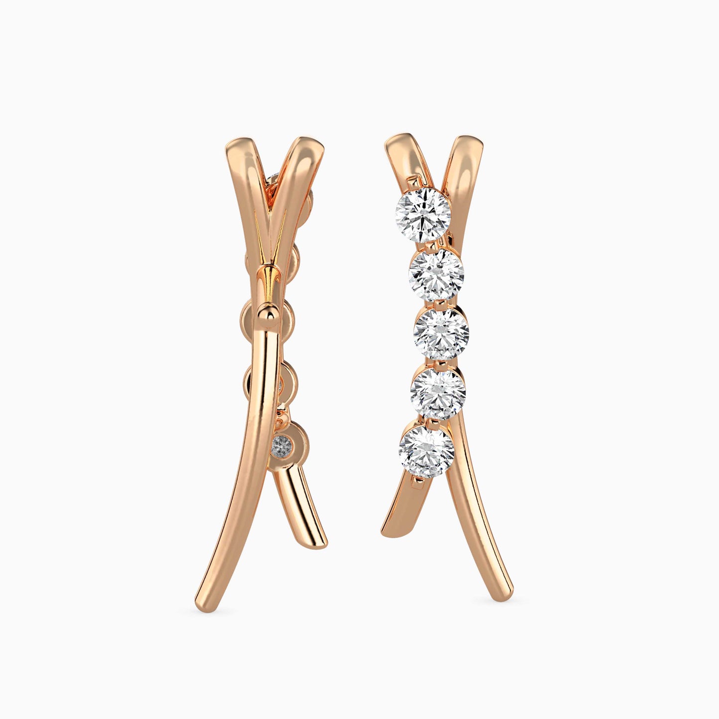 Fates Solitaire Diamond Earring