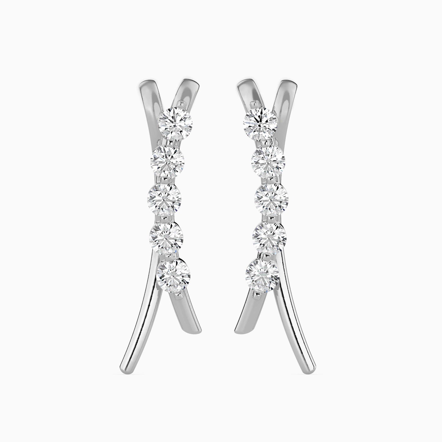 Fates Solitaire Diamond Earring